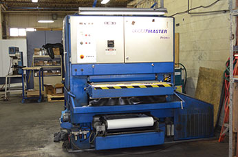 Équipement de polissage de métaux